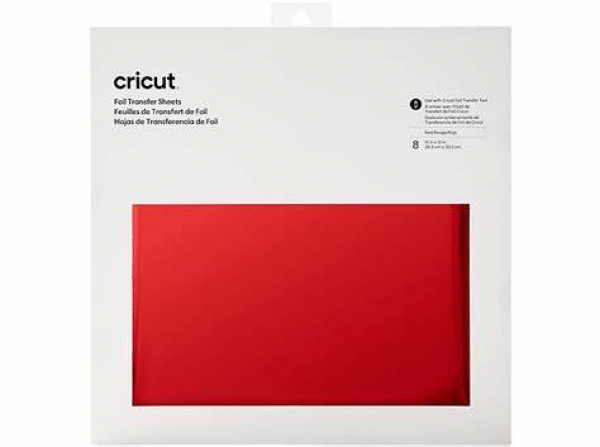 Cricut Foil Transfer Sheets 12 x 12" Rot